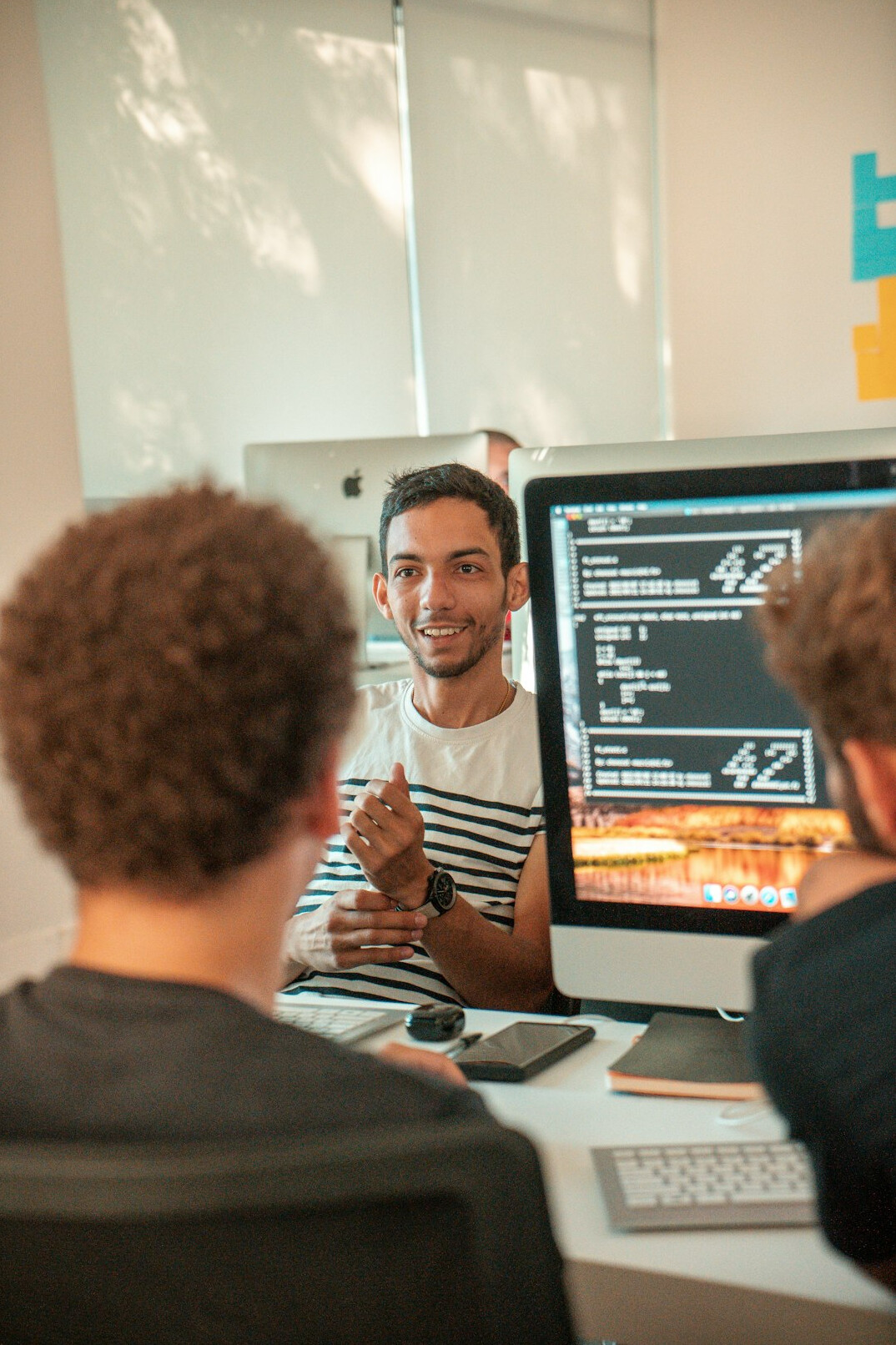 team of developers collaborating