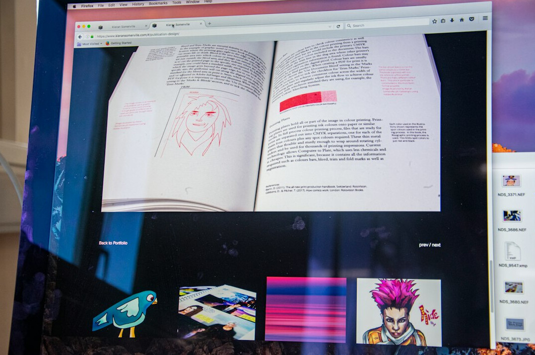 portfolio website example